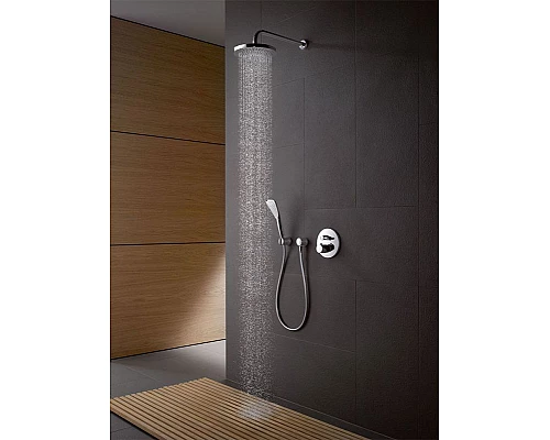 Заказать Смеситель для душа Kludi Zenta 388300545 с термостатом Хром в магазине сантехники Santeh-Crystal.ru