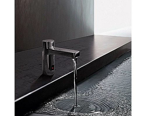 Купить Смеситель для раковины Kludi Zenta 3810005 Хром в магазине сантехники Santeh-Crystal.ru