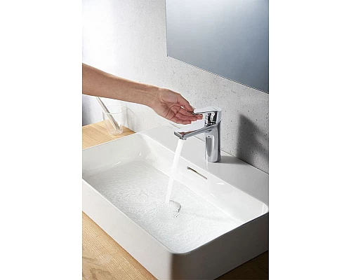 Купить Смеситель для раковины Kludi Zenta SL 482980565 Хром в магазине сантехники Santeh-Crystal.ru