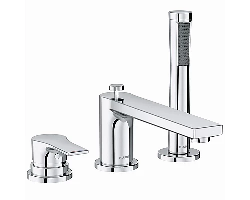 Заказать Смеситель на борт ванны Kludi Zenta SL 484480565 Хром в магазине сантехники Santeh-Crystal.ru