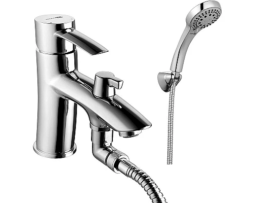 Купить Смеситель на борт ванны Lemark Atlantiss LM3215C Хром в магазине сантехники Santeh-Crystal.ru