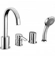 Смеситель на борт ванны Lemark Atlantiss LM3241C Хром