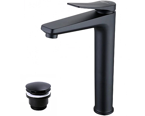 Заказать Смеситель для раковины Lemark Bronx LM3709BL Черный в магазине сантехники Santeh-Crystal.ru