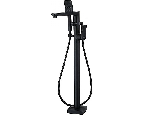 Приобрести Смеситель для ванны Lemark Bronx LM3744BL Черный в магазине сантехники Santeh-Crystal.ru