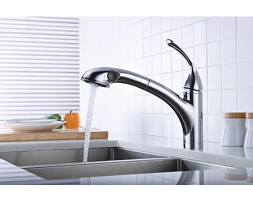 Купить Смеситель для кухни Lemark Intense LM5650C Хром в магазине сантехники Santeh-Crystal.ru