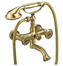 Смеситель для ванны Lemark Jasmine LM6614B Бронза