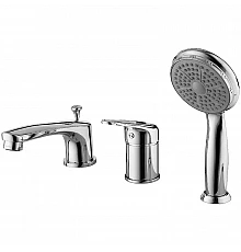 Смеситель на борт ванны Lemark Luna LM4145C Хром