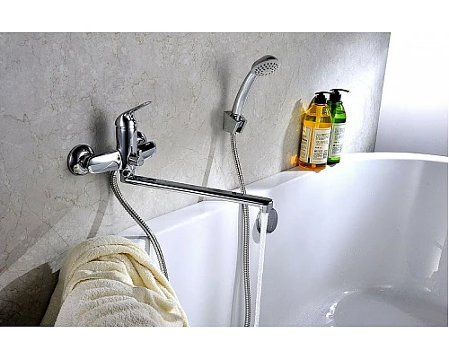 Заказать Смеситель для ванны Lemark Plus Advance LM1251C универсальный Хром в магазине сантехники Santeh-Crystal.ru