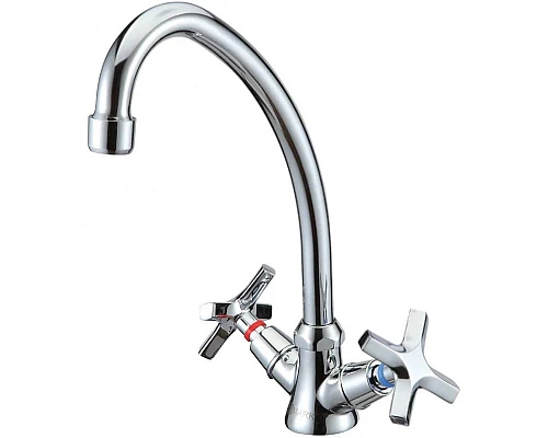 Купить Смеситель для кухни Lemark Promotion LM6050C Хром в магазине сантехники Santeh-Crystal.ru