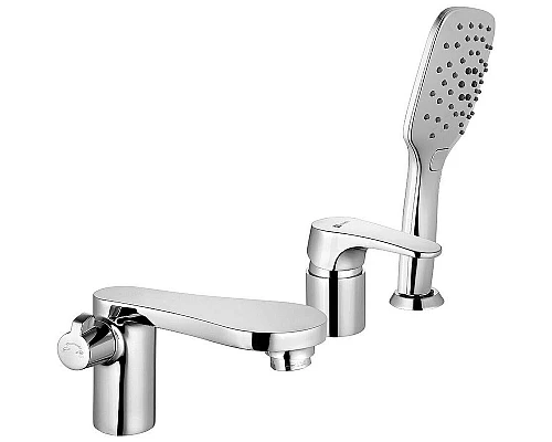 Купить Смеситель на борт ванны Lemark Shift LM4347C Хром в магазине сантехники Santeh-Crystal.ru