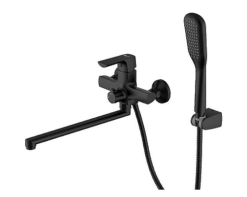 Заказать Смеситель для ванны Lemark Ursus LM7251BL Черный в магазине сантехники Santeh-Crystal.ru