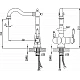 Купить Смеситель для кухни Lemark Villa LM4858B Бронза в магазине сантехники Santeh-Crystal.ru