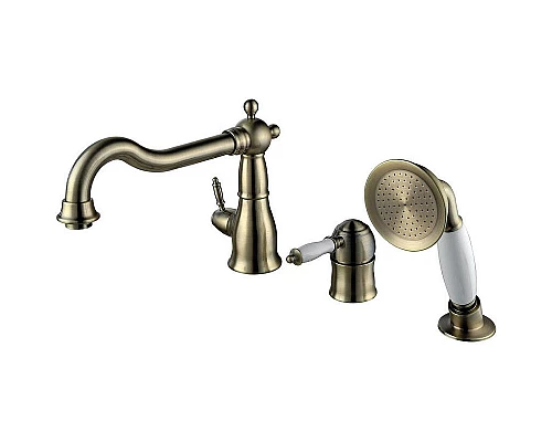 Приобрести Смеситель на борт ванны Lemark Villa LM4845B Бронза в магазине сантехники Santeh-Crystal.ru