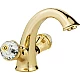 Заказать Смеситель для раковины Migliore Korona 27330 Золото в магазине сантехники Santeh-Crystal.ru