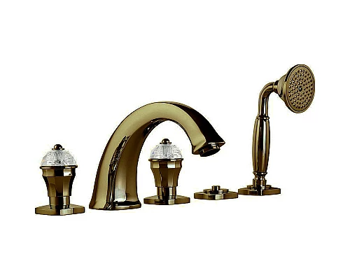 Заказать Смеситель на борт ванны Migliore Korona 27317 Бронза в магазине сантехники Santeh-Crystal.ru