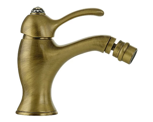 Купить Смеситель для биде Migliore Lem Swarovski 18873 Бронза в магазине сантехники Santeh-Crystal.ru