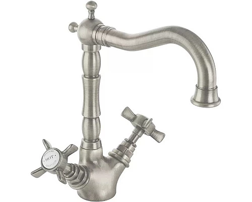 Приобрести Смеситель для раковины Migliore Princeton 19370 Состаренный хром в магазине сантехники Santeh-Crystal.ru