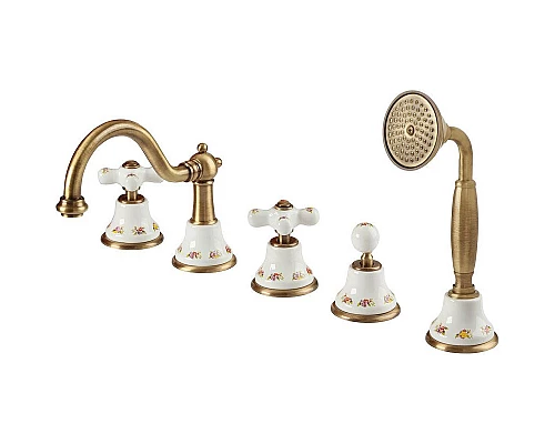 Заказать Смеситель на борт ванны Migliore Provance 19464 Бронза в магазине сантехники Santeh-Crystal.ru