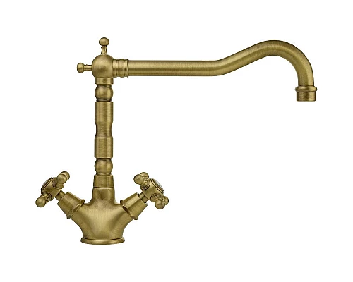 Купить Смеситель для кухни Migliore Revival 18207 Бронза в магазине сантехники Santeh-Crystal.ru