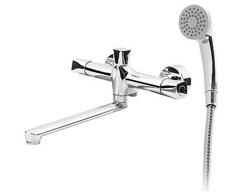 Купить Смеситель для ванны Orange Alfi M82-214cr универсальный Хром в магазине сантехники Santeh-Crystal.ru