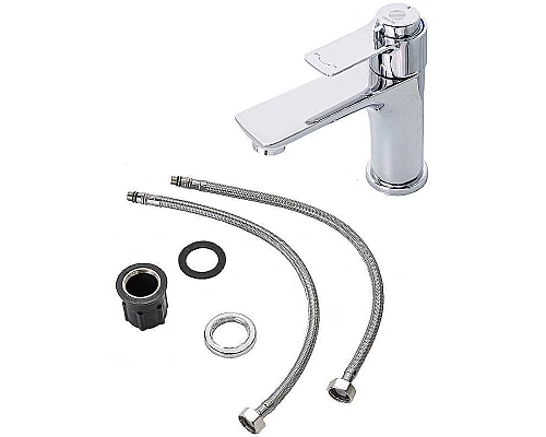 Приобрести Смеситель для раковины Orange Aristo T19-021cr Хром в магазине сантехники Santeh-Crystal.ru