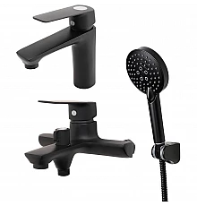 Комплект смесителей Orange Aristo M19-311B Черный