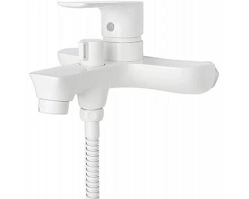 Купить Смеситель для ванны Orange Aristo M19-300W Белый в магазине сантехники Santeh-Crystal.ru