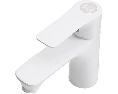 Купить Смеситель для раковины Orange Aristo M19-021w Белый глянец в магазине сантехники Santeh-Crystal.ru