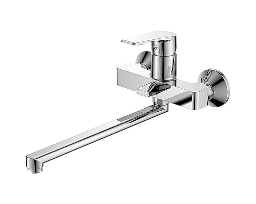 Заказать Смеситель для ванны Orange Berti M17-211cr универсальный Хром в магазине сантехники Santeh-Crystal.ru