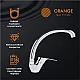 Заказать Смеситель для кухни Orange Dia M45-002cr Хром в магазине сантехники Santeh-Crystal.ru