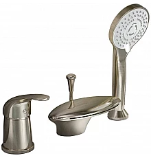 Смеситель на борт ванны Orange Iris M41-333ni Никель