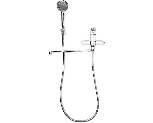 Купить Смеситель для ванны Orange Iris M41-211cr универсальный Хром в магазине сантехники Santeh-Crystal.ru