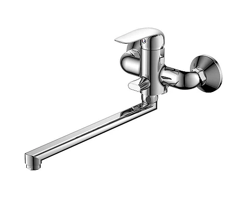 Купить Смеситель для ванны Orange Iris M41-211cr универсальный Хром в магазине сантехники Santeh-Crystal.ru