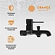 Заказать Смеситель для ванны Orange Karl M05-100b Черный в магазине сантехники Santeh-Crystal.ru