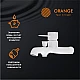 Заказать Смеситель для ванны Orange Karl M05-100w Белый в магазине сантехники Santeh-Crystal.ru
