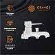 Заказать Смеситель для ванны Orange Karl M05-100w Белый в магазине сантехники Santeh-Crystal.ru
