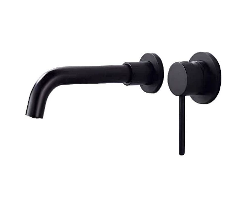 Приобрести Смеситель для раковины Orange Karl M05-722b Черный в магазине сантехники Santeh-Crystal.ru