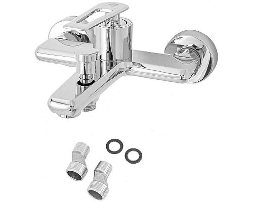 Приобрести Смеситель для ванны Orange Line M06-100cr Хром в магазине сантехники Santeh-Crystal.ru