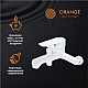Приобрести Смеситель для ванны Orange Loop M26-100W Белый в магазине сантехники Santeh-Crystal.ru