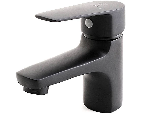 Купить Смеситель для раковины Orange Loop M26-021B Черный в магазине сантехники Santeh-Crystal.ru