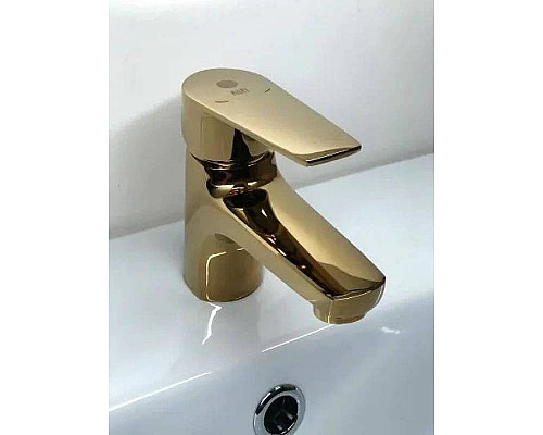 Приобрести Комплект смесителей Orange Loop M26-311gd Золото в магазине сантехники Santeh-Crystal.ru