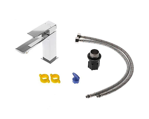 Заказать Смеситель для раковины Orange Lutz M04-021cr Хром в магазине сантехники Santeh-Crystal.ru