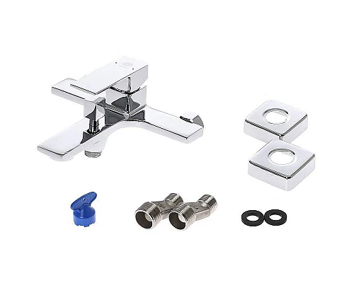 Приобрести Смеситель для ванны Orange Lutz M04-100cr Хром в магазине сантехники Santeh-Crystal.ru