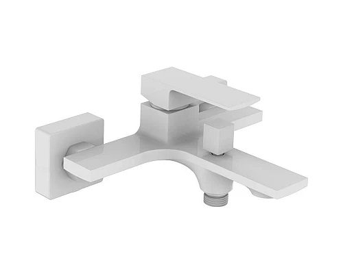 Купить Смеситель для ванны Orange Lutz M04-100w Белый в магазине сантехники Santeh-Crystal.ru