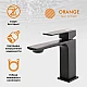 Приобрести Комплект смесителей Orange Lutz M04-311b Черный матовый в магазине сантехники Santeh-Crystal.ru