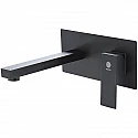 Смеситель для раковины Orange Lutz M04-722b Черный матовый