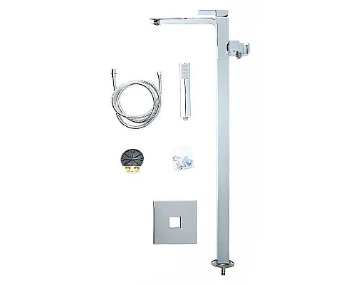 Приобрести Смеситель для ванны Orange Lutz M04-336cr Хром в магазине сантехники Santeh-Crystal.ru