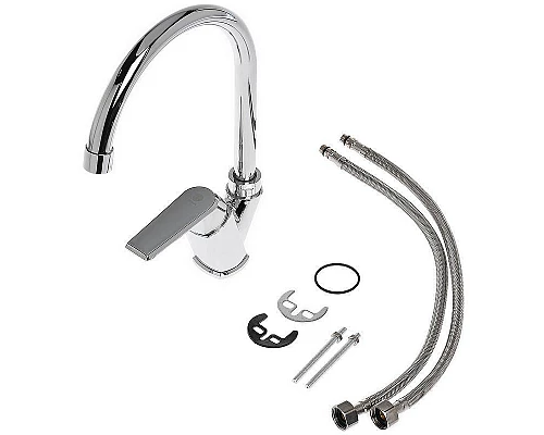 Приобрести Смеситель для кухни Orange OneLife P02-000cr Хром в магазине сантехники Santeh-Crystal.ru