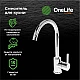 Приобрести Смеситель для кухни Orange OneLife P04-001cr Хром в магазине сантехники Santeh-Crystal.ru