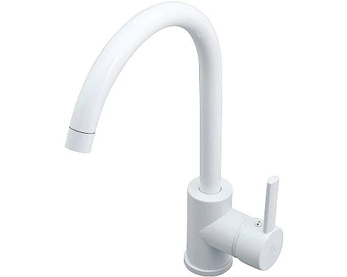 Купить Смеситель для кухни Orange OneLife P04-001W Белый в магазине сантехники Santeh-Crystal.ru